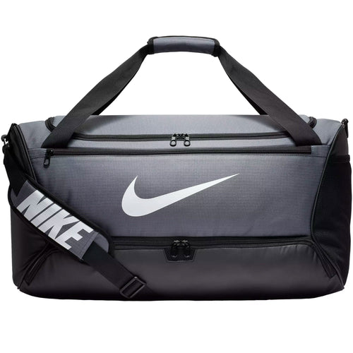 Nike Brasilia Medium Training Duffel Bag Grey/Black