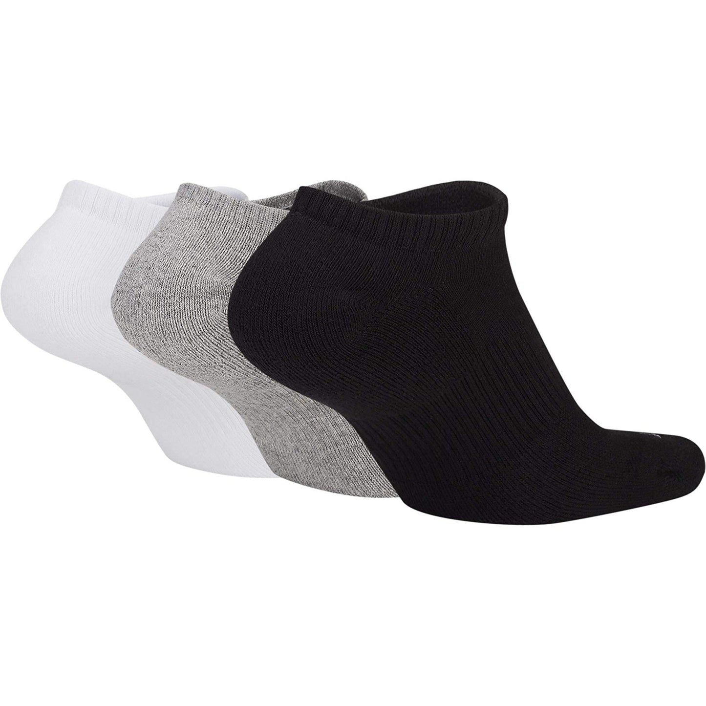 Nike Everyday Plus Cushioned (3 Pair) Socks Black/White/Grey