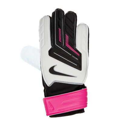Nike Kids Goalkeeper Grip Gloves White/Black/Pink