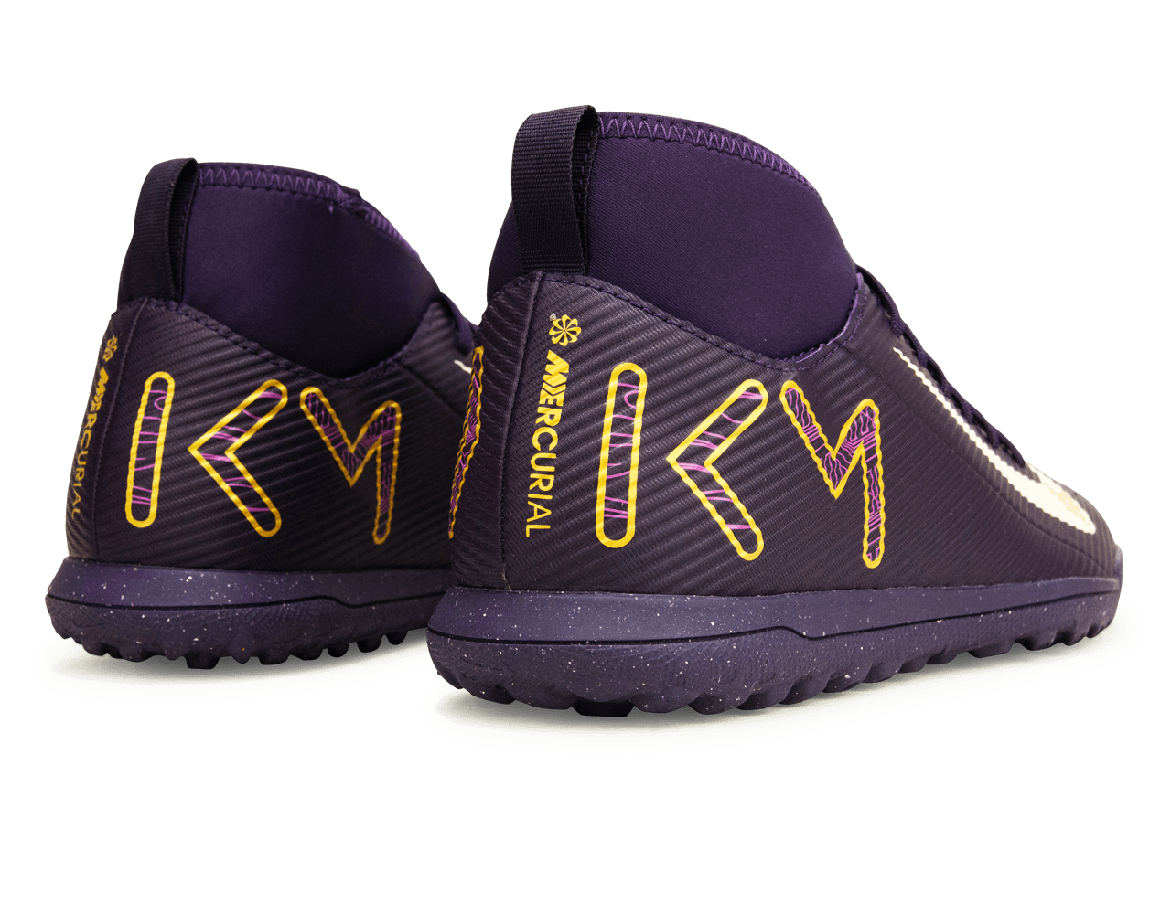 Nike Kids Zoom Mercurial Superfly 10 Club KM TF Grand Purple/Pale Ivory