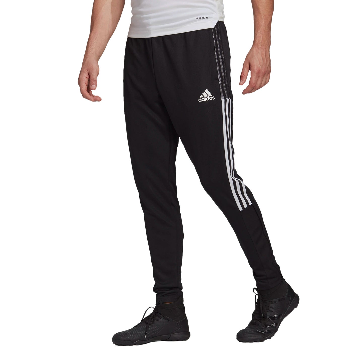 adidas Men's Tiro 21 Track Pants Black/White