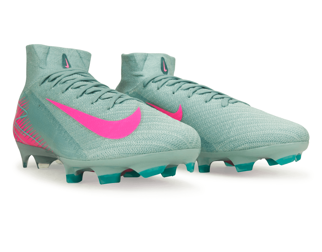 Nike Men's Zoom Mercurial Superfly 10 Elite FG Ocean Cube/Pink Blast