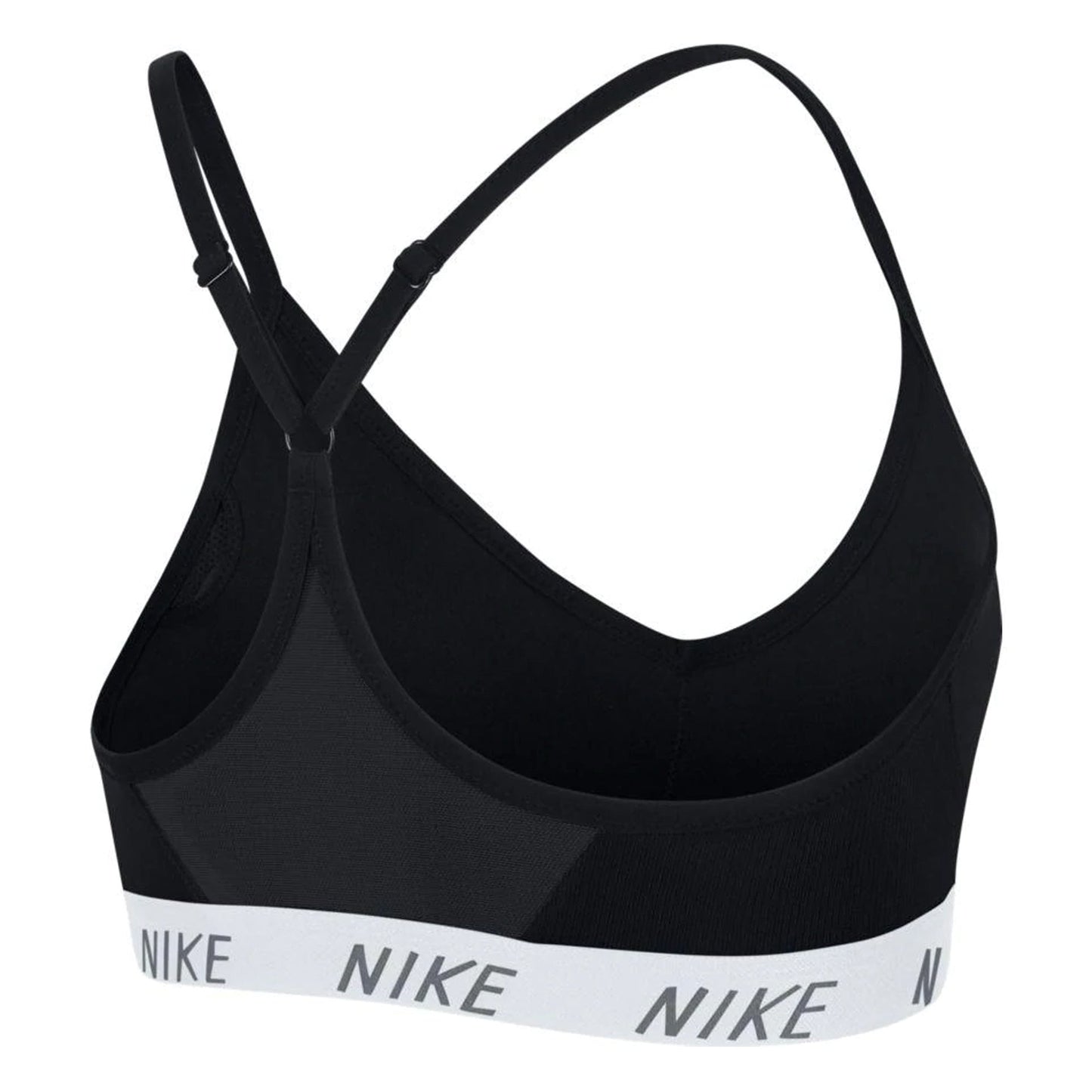 Nike Women's Indy Dri-FIT V-Neck Sports Bra Black/White