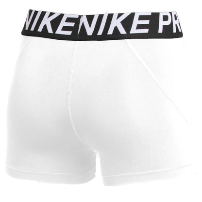 Nike Women's Pro Tight 3'' Shorts White/Black