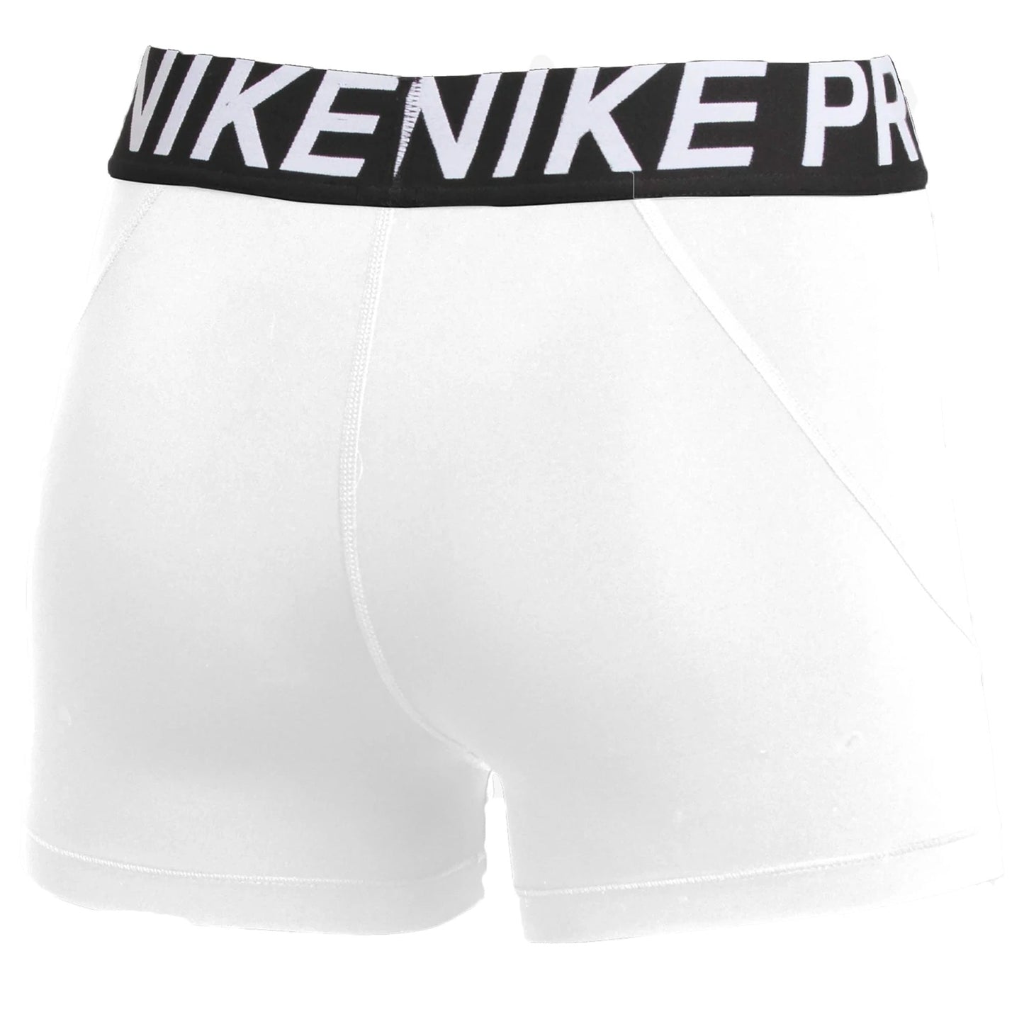 Nike Women's Pro Tight 5'' Shorts White/Black