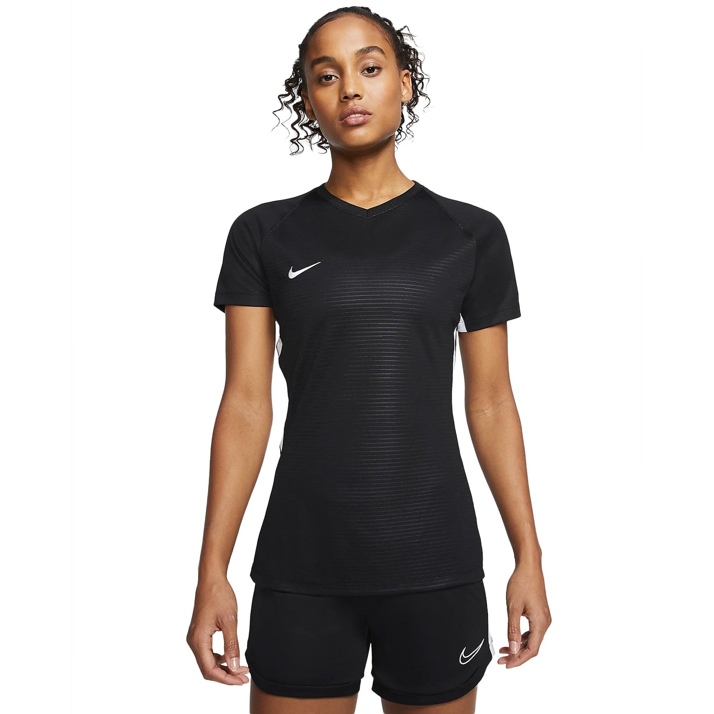 Nike Women's Tiempo Premier Jersey Black/White