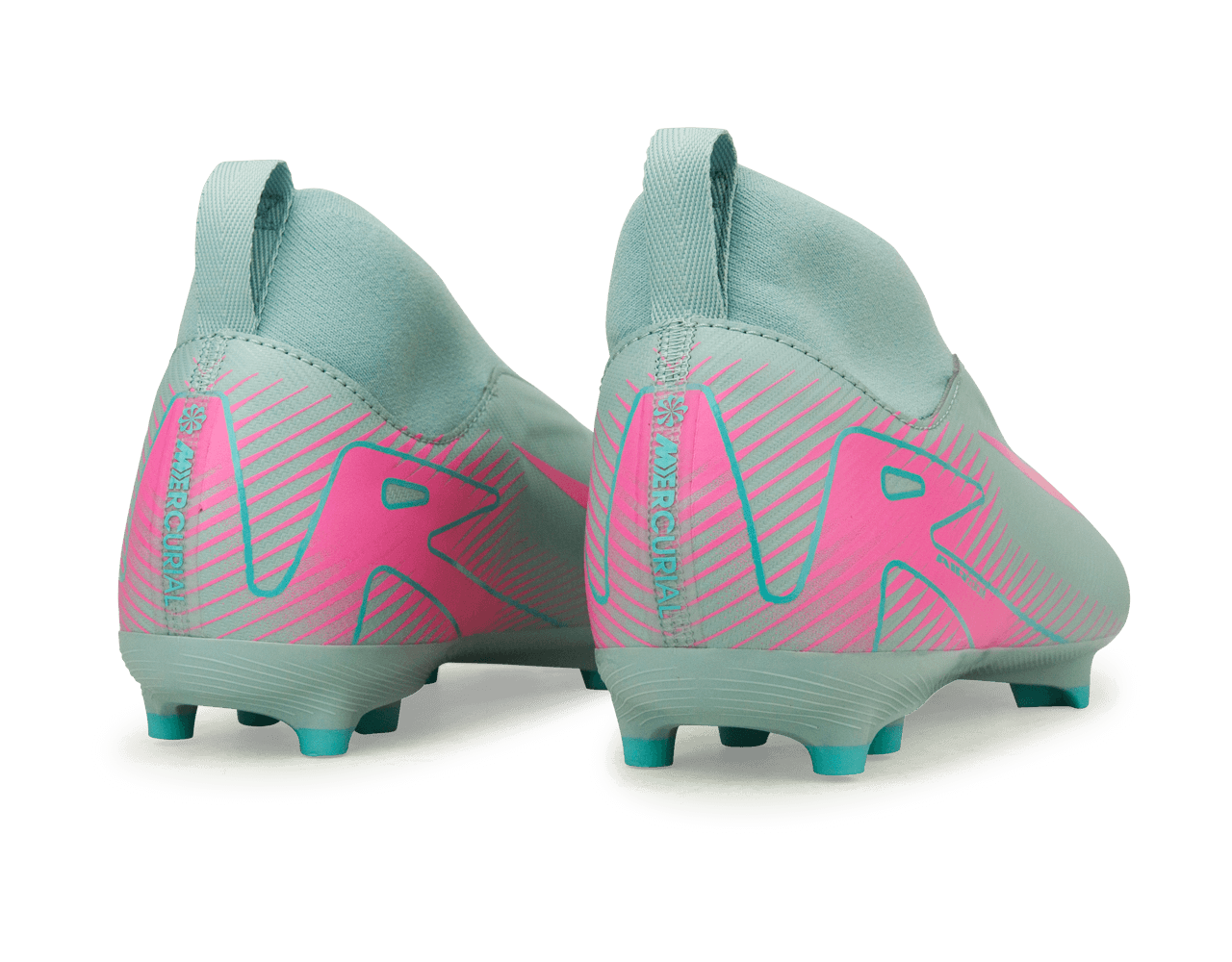 Nike Kids Zoom Mercurial Superfly 10 Academy FG/MG Ocean Cube/Pink Blast