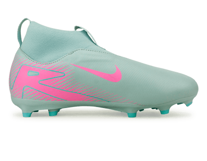 Nike Kids Zoom Mercurial Superfly 10 Academy FG/MG Ocean Cube/Pink Blast