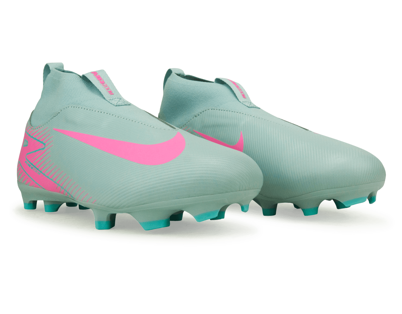 Nike Kids Zoom Mercurial Superfly 10 Academy FG/MG Ocean Cube/Pink Blast