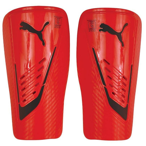 PUMA Power Protect Shin Guards Red