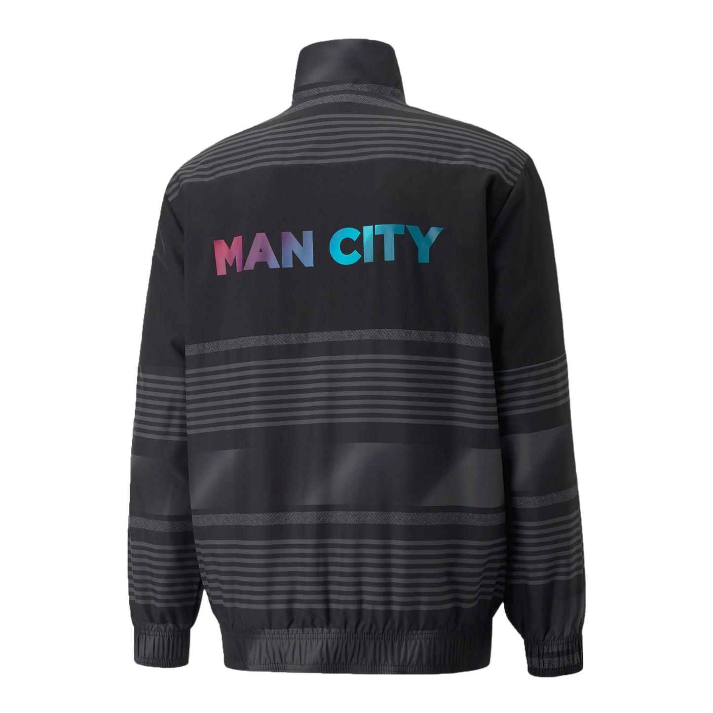 PUMA Men's Manchester City Pre Match Jacket 2022 Black/Noir
