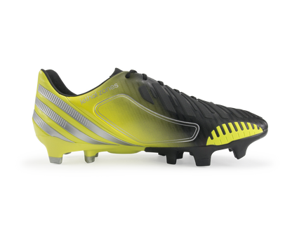 adidas Men's Predator LZ TRX FG Black/Neon Lime-White-Metallic Silver