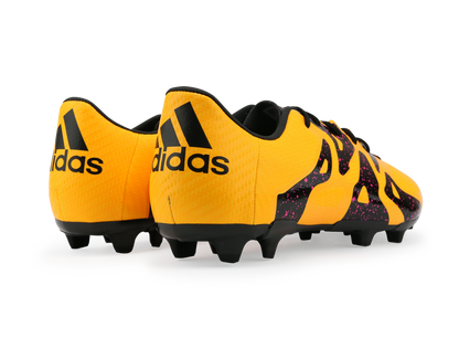 adidas Kids X 15.3 FG/AG Solar Gold/Black/Shock Pink
