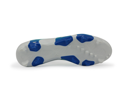 adidas Men's X 15.2 FG/AG White/Core Black/Solar Slime