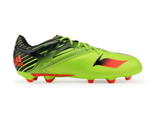 adidas Kids Messi 15.1 FG/AG Semi Solar Slime/Infrared/Black