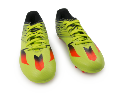 adidas Men's Messi 15.3 FG/AG Semi Solar Slime/Solar Red/Black