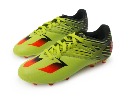 adidas Men's Messi 15.3 FG/AG Semi Solar Slime/Solar Red/Black