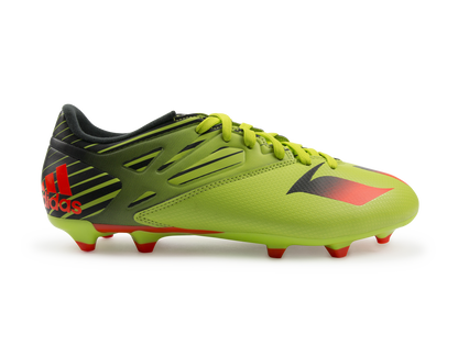 adidas Men's Messi 15.3 FG/AG Semi Solar Slime/Solar Red/Black