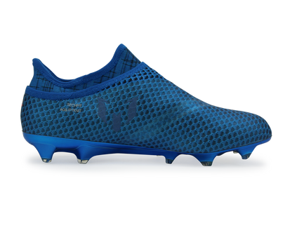 adidas Men's Messi 16+ PUREAGILITY FG Sho Blue/Metallic Silver