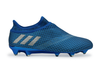adidas Men's Messi 16+ PUREAGILITY FG Sho Blue/Metallic Silver