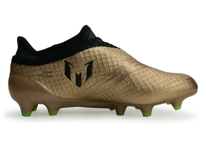 adidas Kids Messi 16+ FG Copper Metallic/Core Black/Solar Green