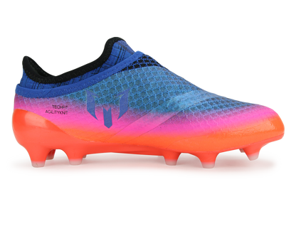 adidas Kids Messi 16+ FG PUREAGILITY Blue/White/Solar Orange