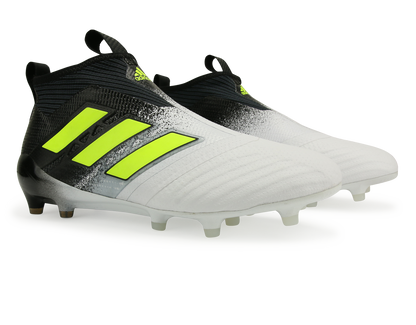 adidas Men's ACE 17+ Purecontrol FG White/Solar Yellow/Core Black