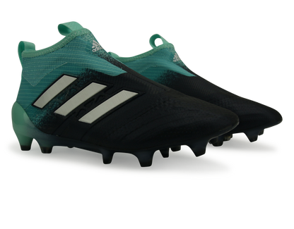 adidas Kids ACE 17+ PURECONTROL FG Energy Aqua/Running White/Legend Ink