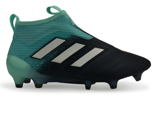 adidas Kids ACE 17+ PURECONTROL FG Energy Aqua/Running White/Legend Ink