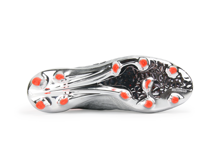 adidas Men's X 16+ PURECHAOS FG Silver Metalic/Core Black/Solar Red
