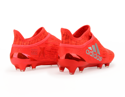 adidas Kids X 16+ PURECHAOS FG Solar Red/Metallic Silver