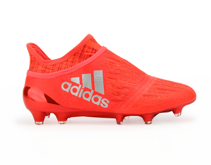 adidas Kids X 16+ PURECHAOS FG Solar Red/Metallic Silver