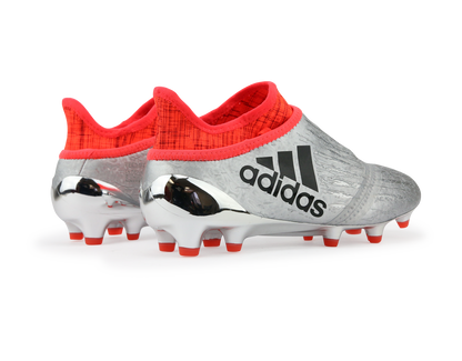 adidas Kids X 16+ Purechaos FG J Silver Metalic/Core Black/Solar Red