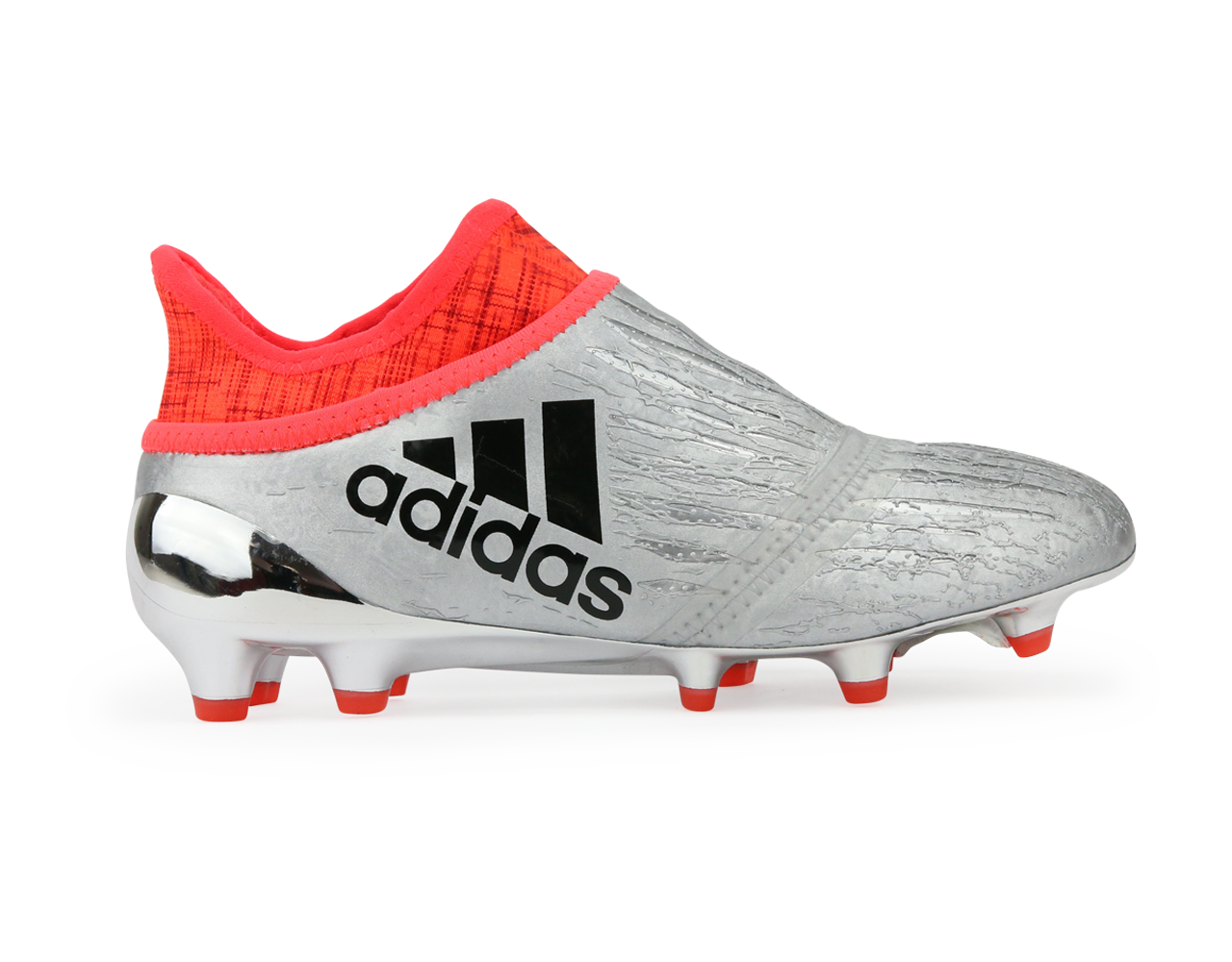 adidas Kids X 16+ Purechaos FG J Silver Metalic/Core Black/Solar Red