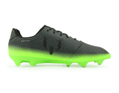 adidas Men's Messi 16.1 FG/AG Dark Grey/Silver Metallic/Solar Green