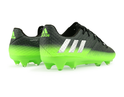 adidas Men's Messi 16.1 FG/AG Dark Grey/Silver Metallic/Solar Green