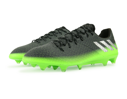 adidas Men's Messi 16.1 FG/AG Dark Grey/Silver Metallic/Solar Green