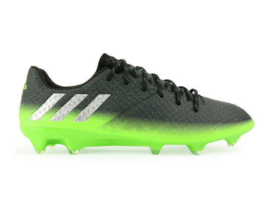adidas Men's Messi 16.1 FG/AG Dark Grey/Silver Metallic/Solar Green