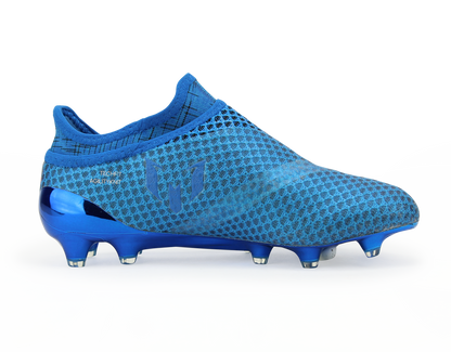 adidas Kids Messi 16+ PUREAGILITY FG Sho Blue/Metalic Silver