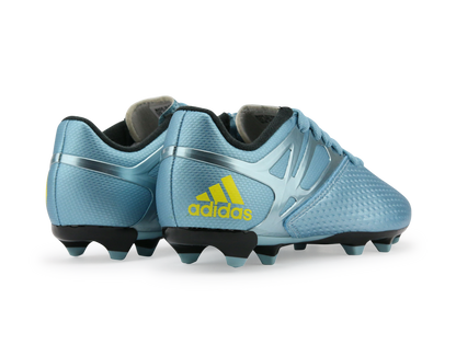 adidas Kids Messi 15.3 FG/AG Matte Ice Metallic/Bright Yellow/Black