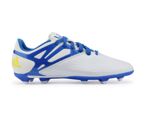 adidas Kids Messi 15.3 FG White/Prime Blue/Black