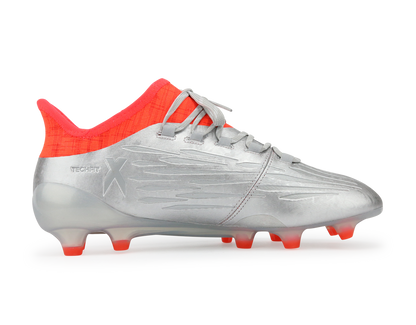 adidas Men's X 16.1 FG Silver Metalic/Core Black/Solar Red