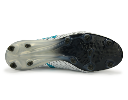 adidas Men's X 17.1 FG White/Energy Blue/Clear Grey