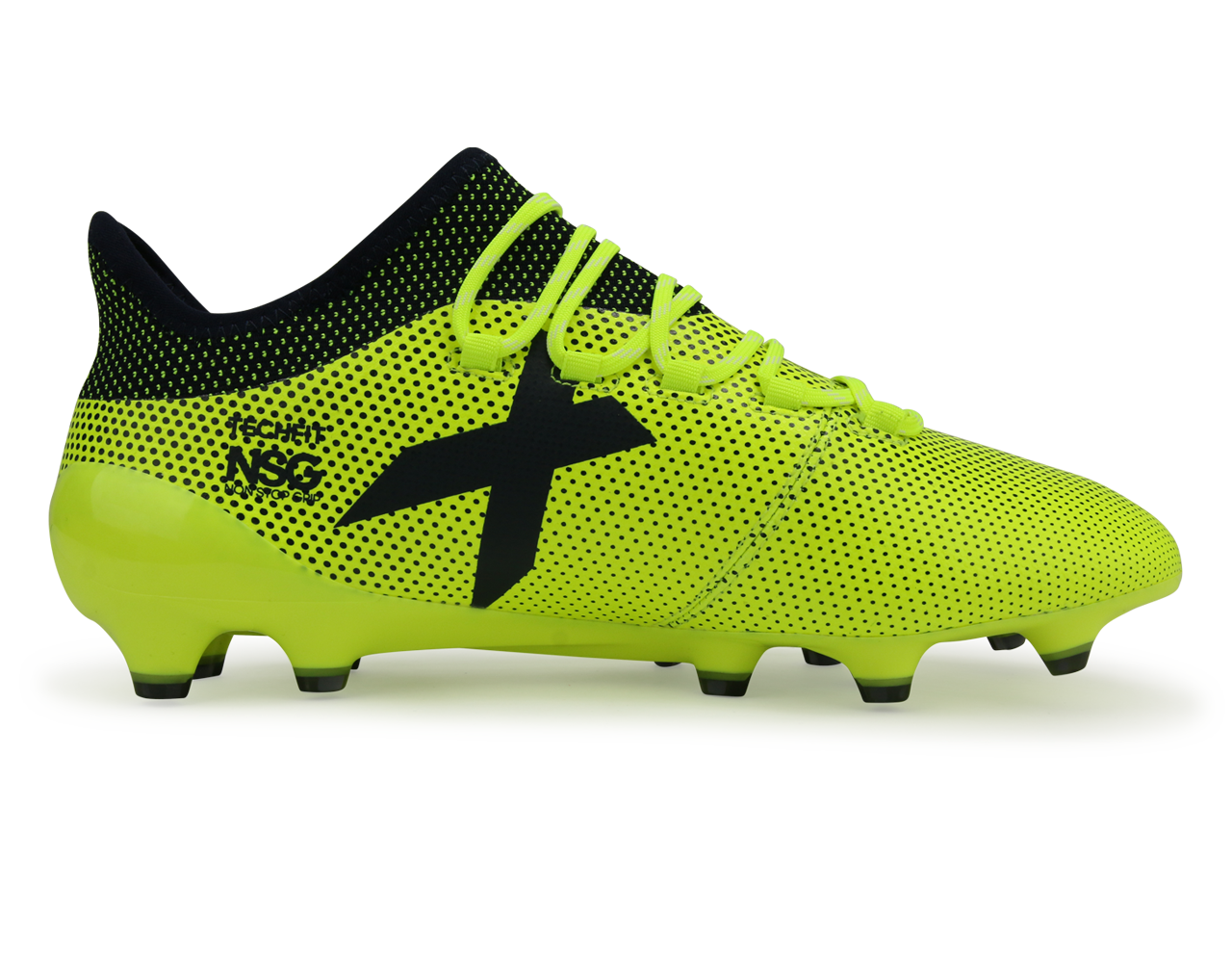 adidas Men's X 17.1 FG Solar Yellow/Legend Ink