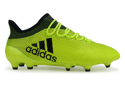 adidas Men's X 17.1 FG Solar Yellow/Legend Ink