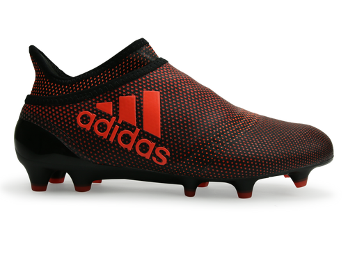 adidas Kids X 17+ Purespeed FG Core Black/Solar Red/Solar Orange