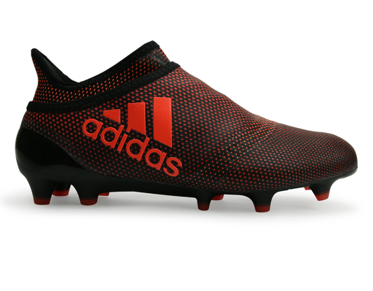 adidas Kids X 17+ Purespeed FG Core Black/Solar Red/Solar Orange