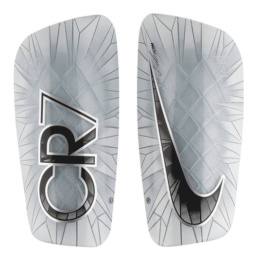 Nike Mercurial Lite CR7 Shin Guards White/Black/Blue Tint