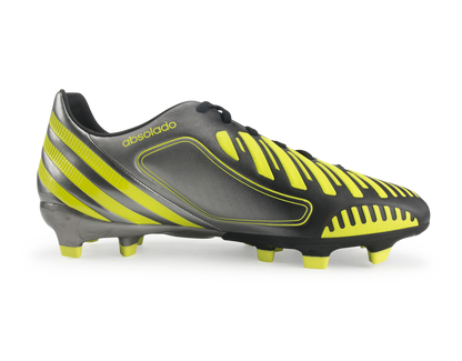 adidas Men's Predator Absolado LZ TRX FG Black/Neo Iron Metallic/Lab Lime