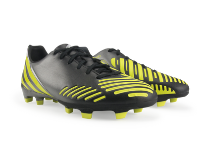 adidas Men's Predator Absolado LZ TRX FG Black/Neo Iron Metallic/Lab Lime